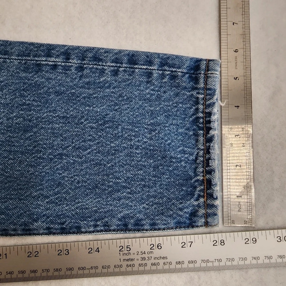 Levi's Wedgie Icon Fit Ankle Jeans 26X28 - Picture 8 of 8